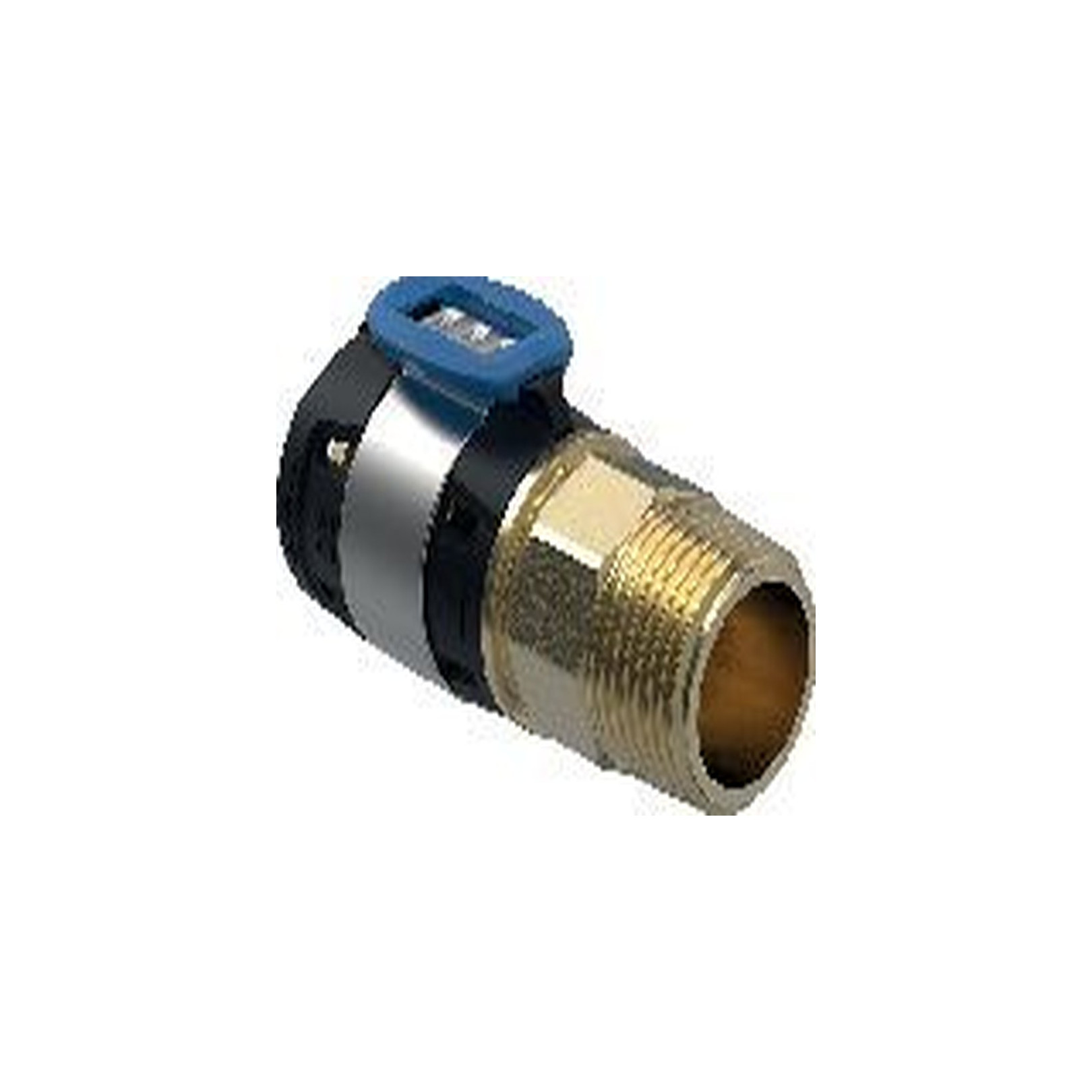 Geberit FlowFit Übergang DN 15/20 20 mm R 3/4 Außengewinde Pressindikator bleifrei 620321001