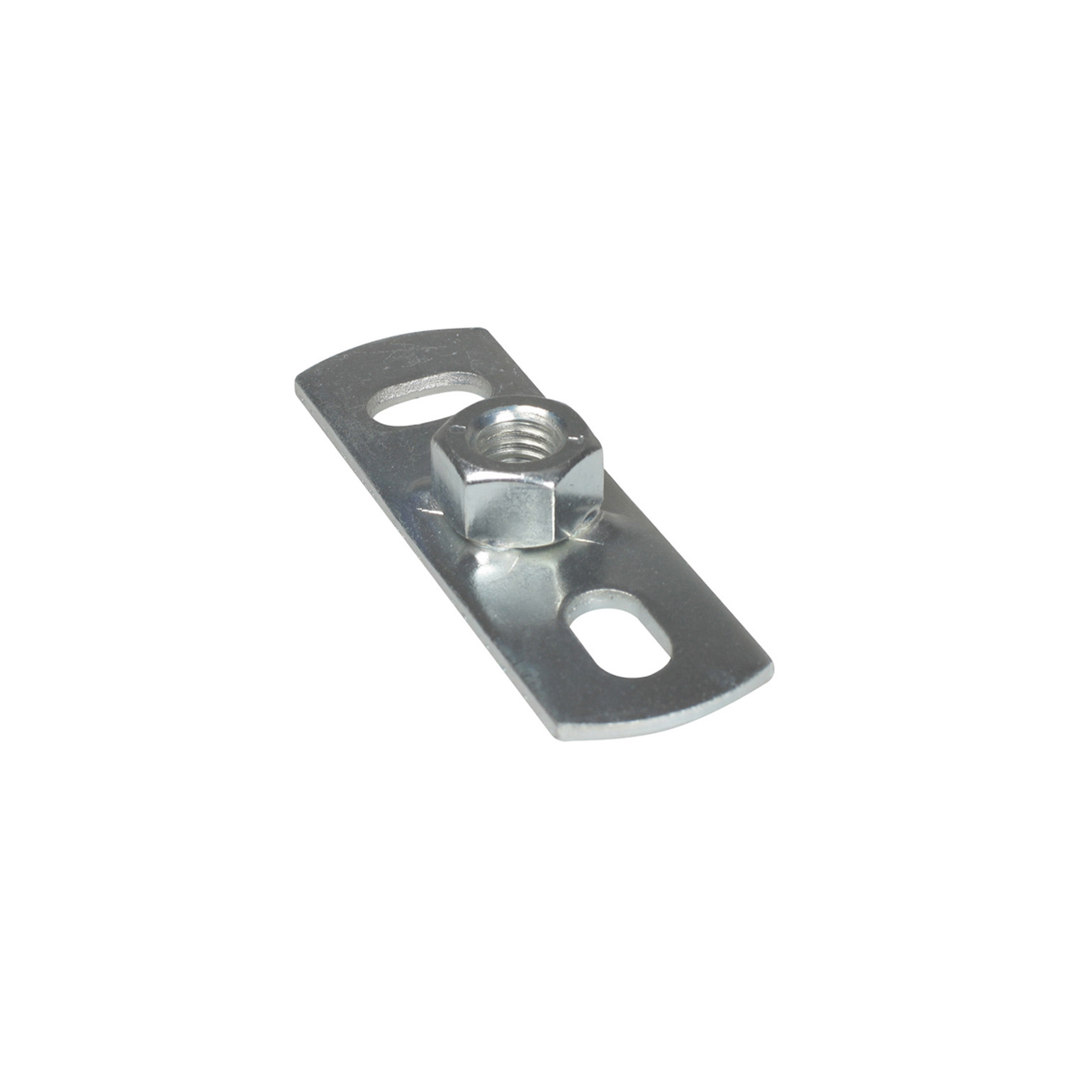 Walraven Grundplatte 670 Wandplatte IG M10 4-fach angeschweisste Mutter Stahl verzinkt 6703010