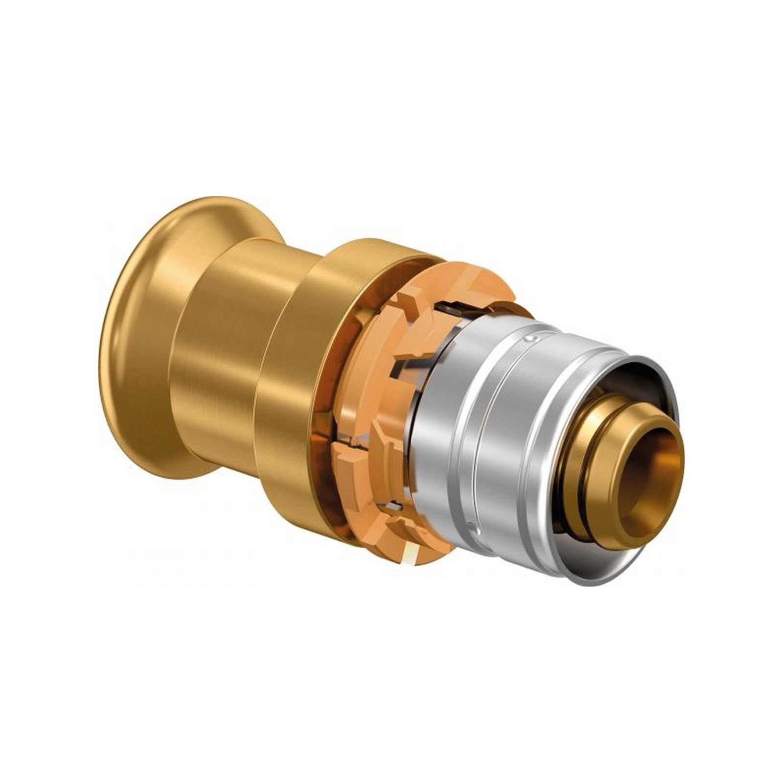 Uponor S-Press Kupplung Edelstahl Pressmuffe 32mm 28mm DVGW zertifiziert 1090685