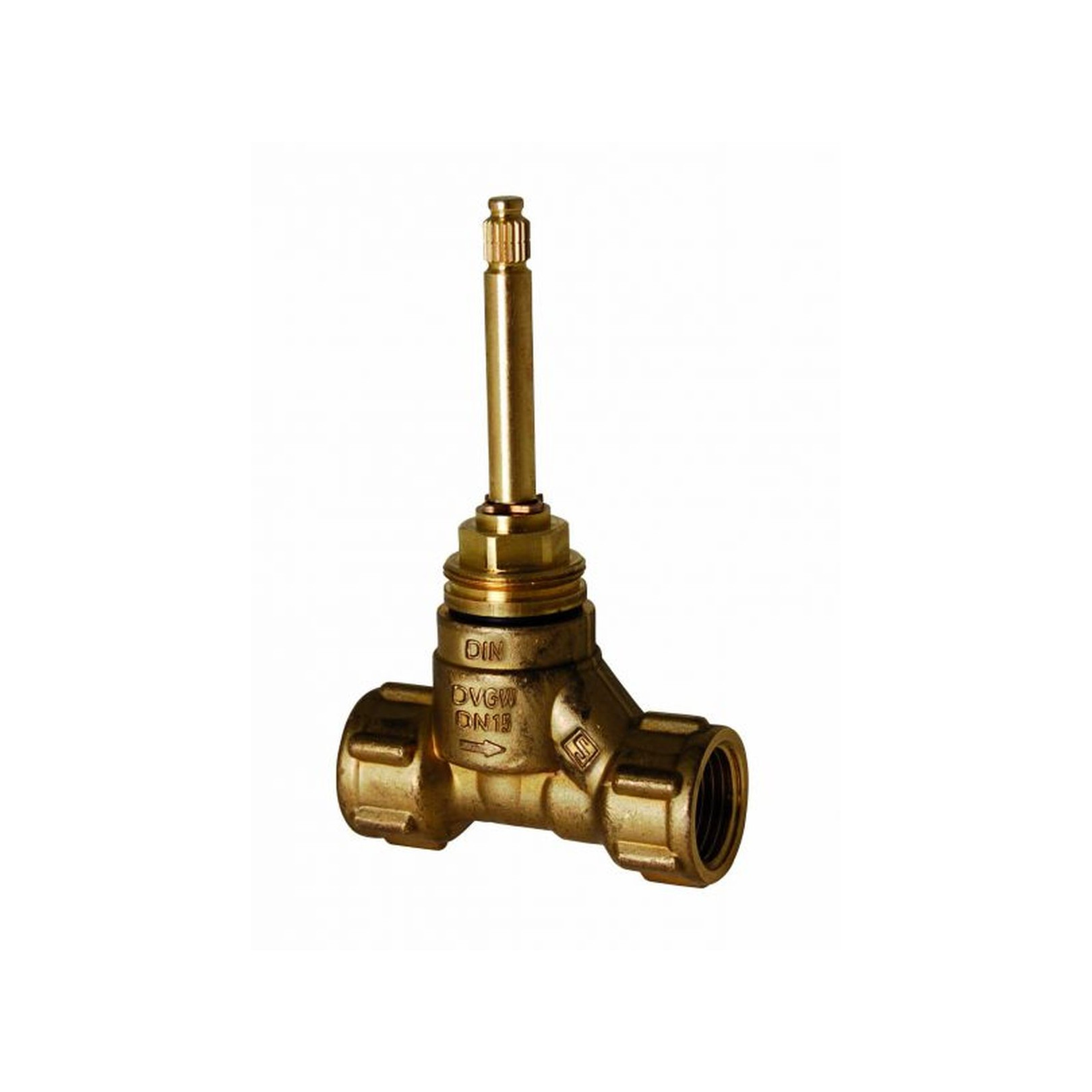 Aalberts Geradsitzventil SEPP UP 2701.01 DN20 Rp3/4 Messing lange Spindel 0026290