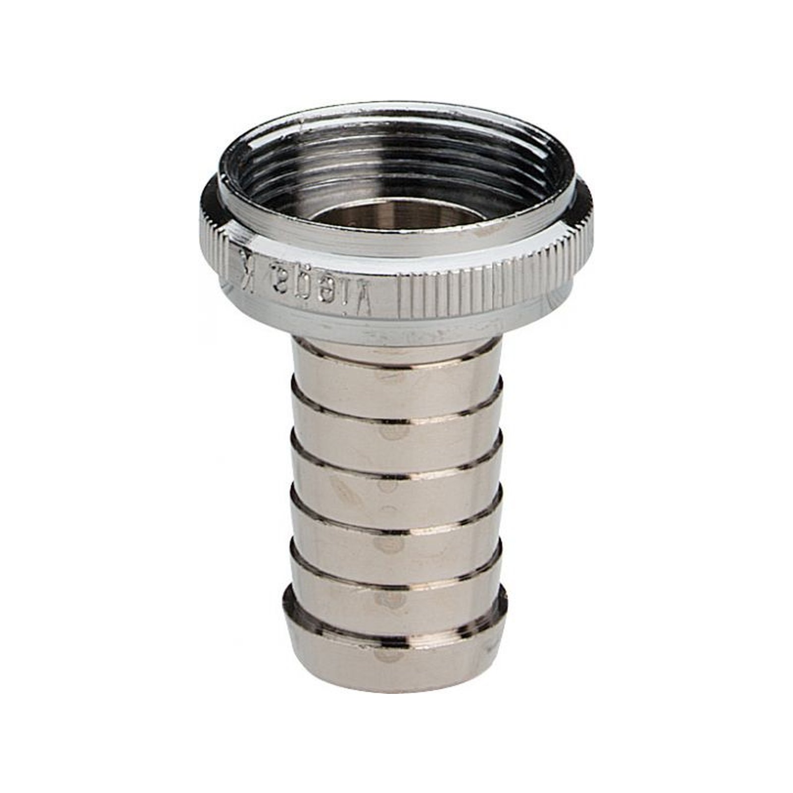 Viega Schlauchverschraubung 1/2 x M22 x 1 Messing verchromt flachdichtend Perlatorgewinde 106843