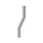 Benkiser Urinal-Spülrohr 6001840 L180mm Durchmesser 16mm 40mm gekröpft EAN 4260146236220