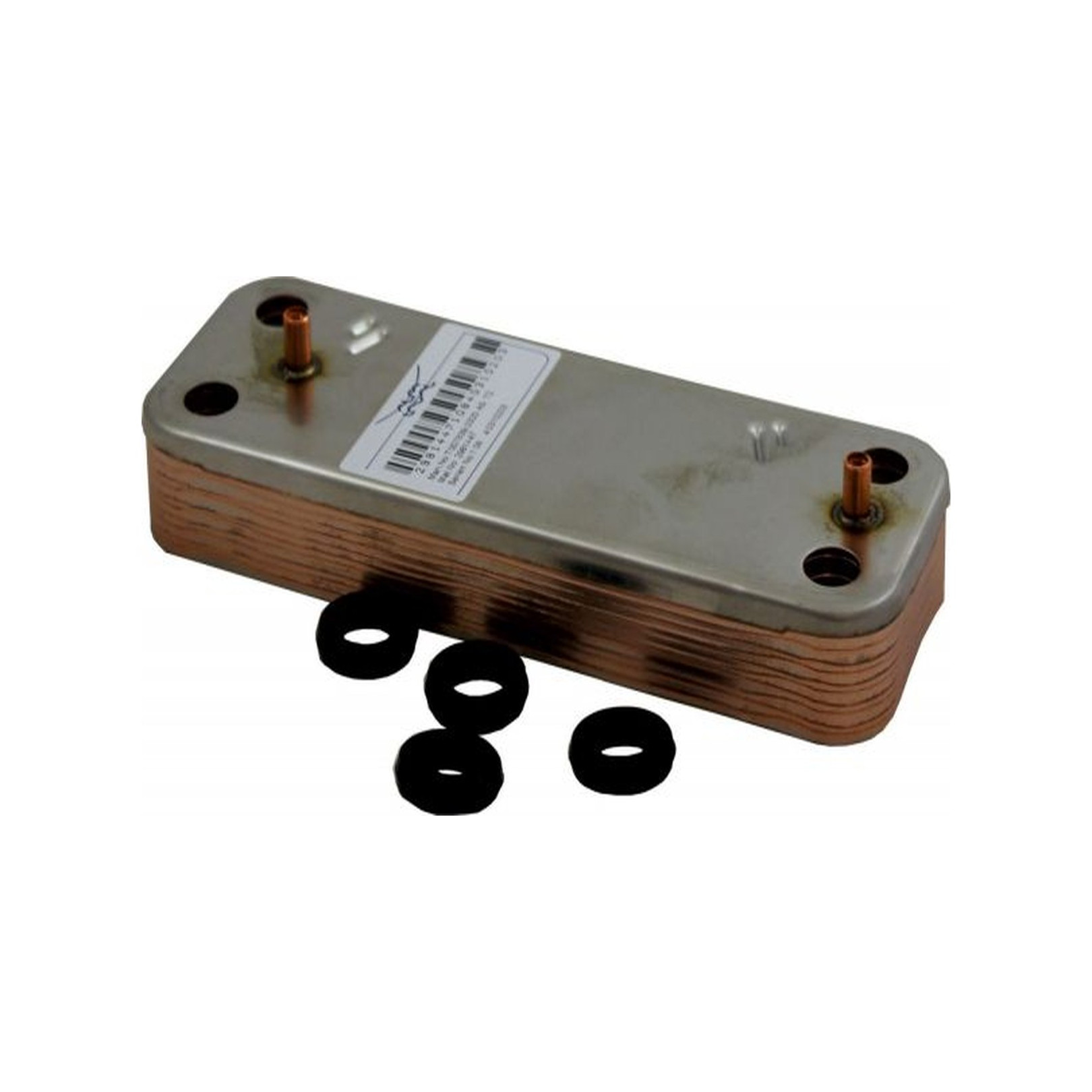 WOLF Warmwasser-Wärmetauscher Ersatz 8614112 2981447 CGB-2 CGB-2K CGS-2 CGW-2 298144799