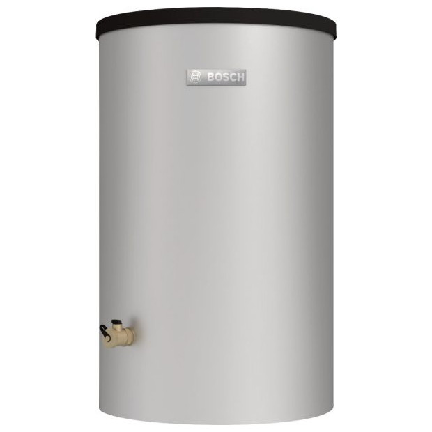 Bosch Edelstahlspeicher Stora SW 120 O 1 A 112 L Polyurethan-Dämmung silber schwarz 7735500522