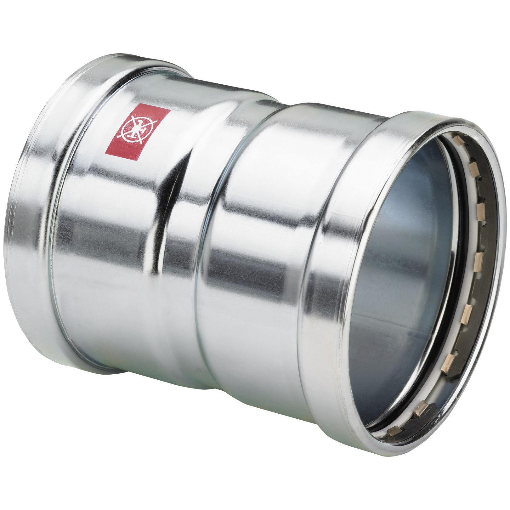 Viega Prestabo Muffe 1115XL 88,9mm Stahl verzinkt SC-Contur 597740