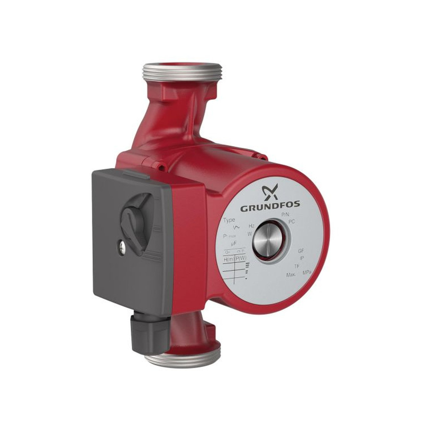 Grundfos Umwälzpumpe UPS 25-40 N 180mm Edelstahl 1x230V G1-1-2 96913060