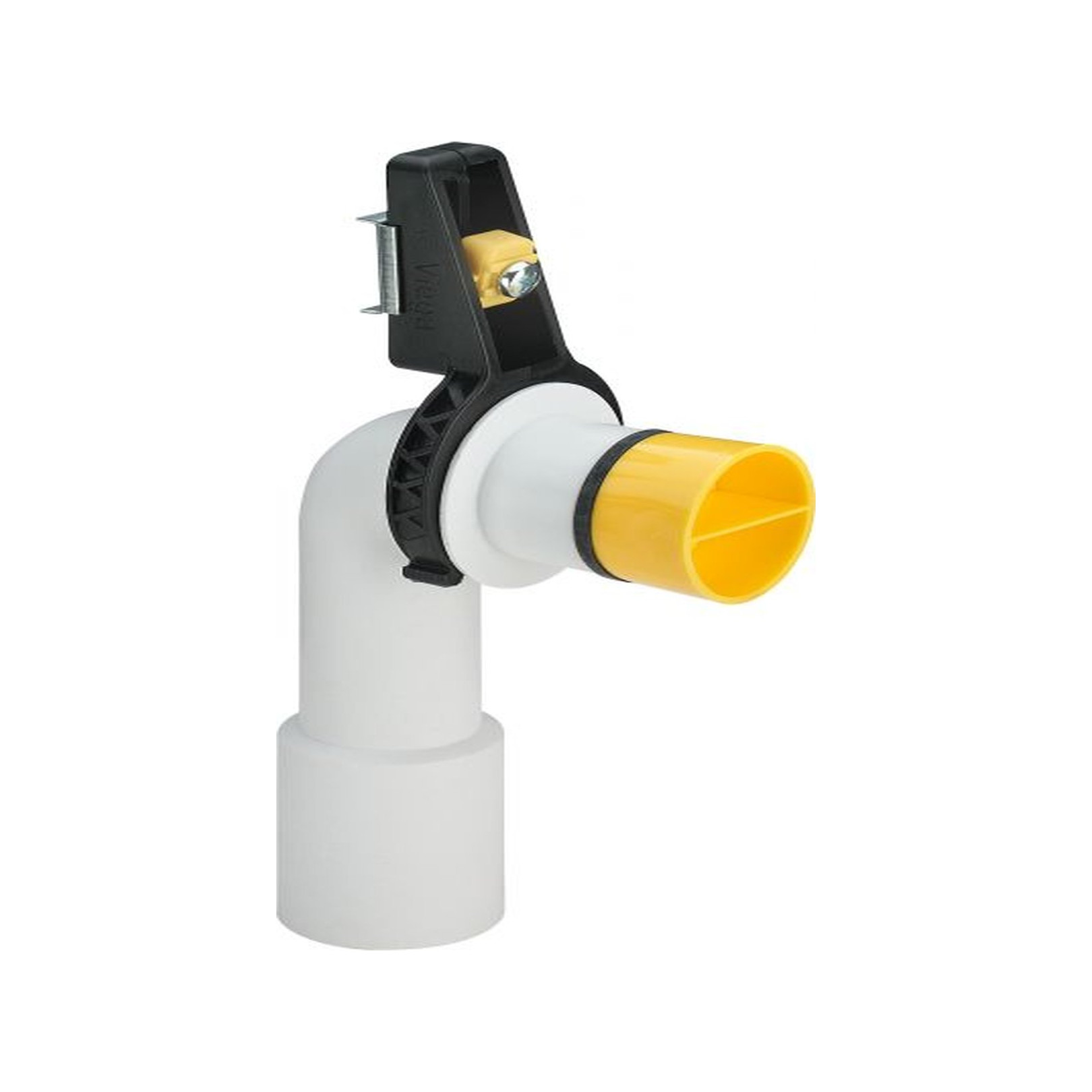 Viega Ablaufbogen 90 Grad 2125.9 Halterung Kunststoff DN40 DN50 weiß 329730