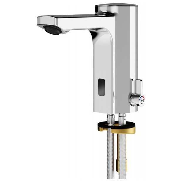 KWC AQUAROTTER Waschtischarmatur F5E-Mix Standbatterie DN15 elektronisch 5l/min Hygienespülung 2030027923