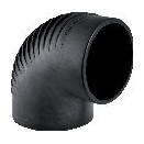 Geberit Bogen Silent db20 DN 90 88,5 Grad Schenkel kurz schalldämmend PE-S2 308880141