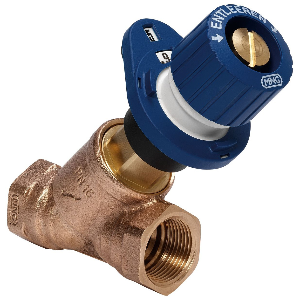 Honeywell Strangregulierventil Kombi-3-Plus V5010Y DN50 IG blau wartungsfrei V5010Y0050