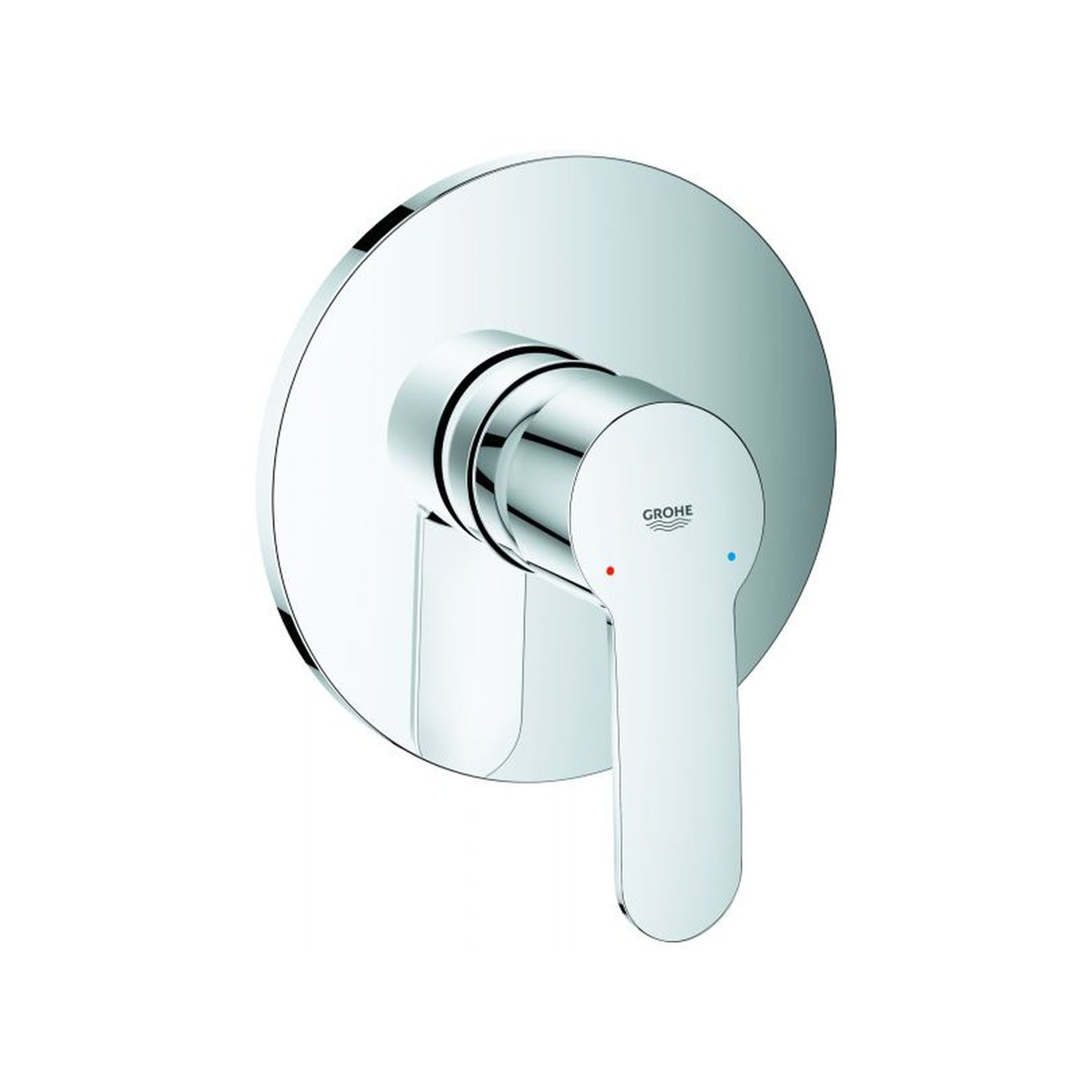 Grohe Einhebel-Brausebatterie Eurostyle C 24051002 Rapido SmartBox Fertigmontageset chrom 30 l/min