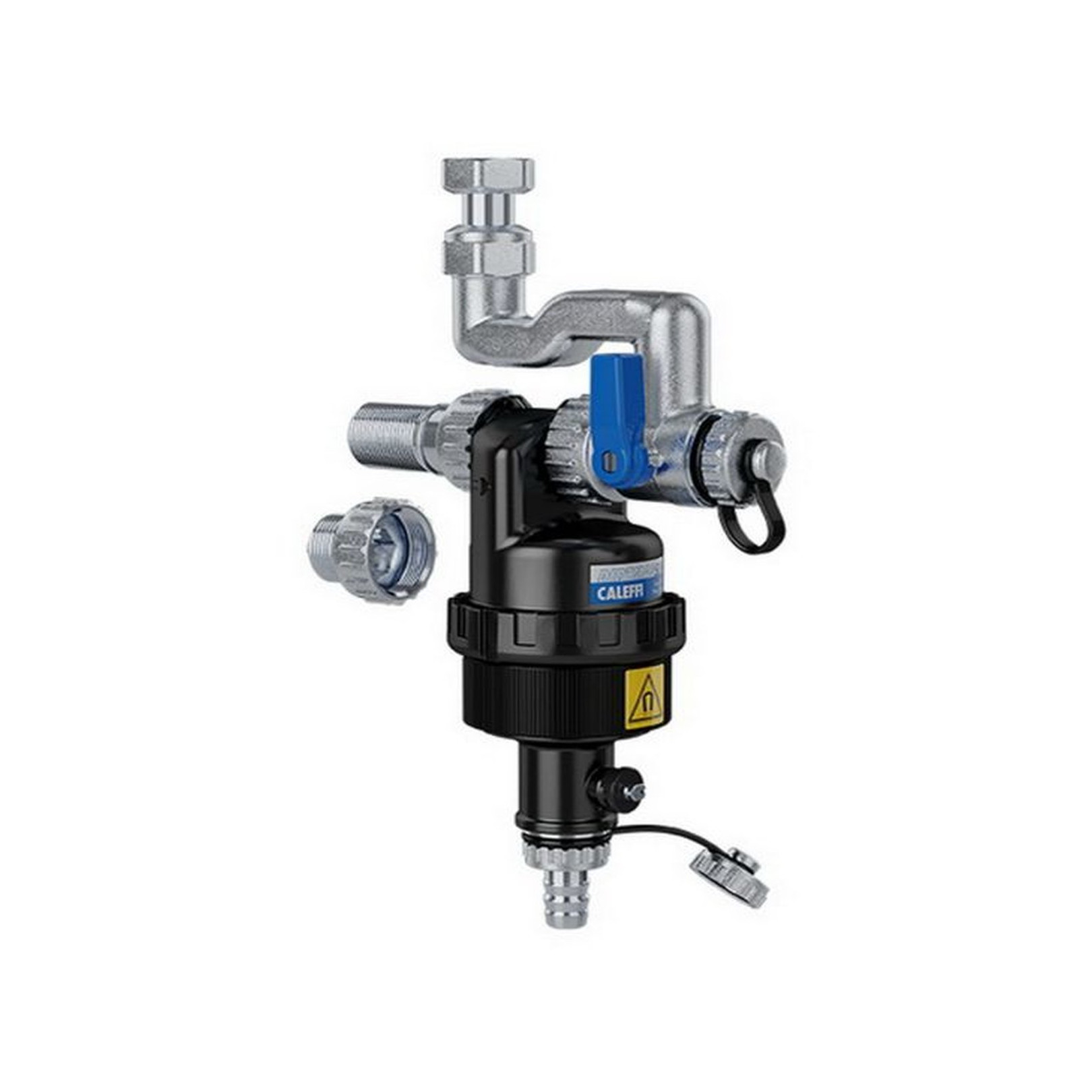 CALEFFI Schlammabscheider Dirtmag 545 UP 3/4 AG x 3/4 IG Magnet Junkers Version 545555 002