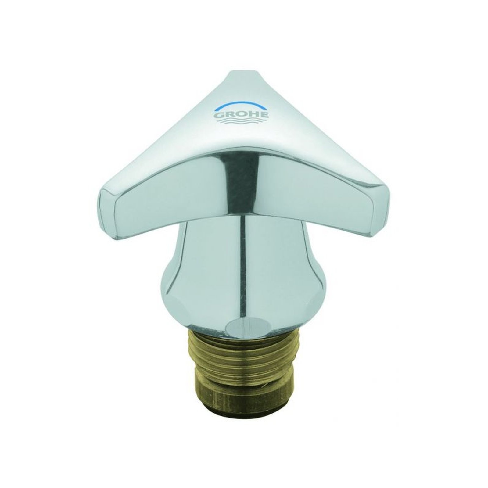 GROHE Oberteil 1/2 Zoll Trecorn Griff Markierung blau chrom Long-Life Shine 45968000
