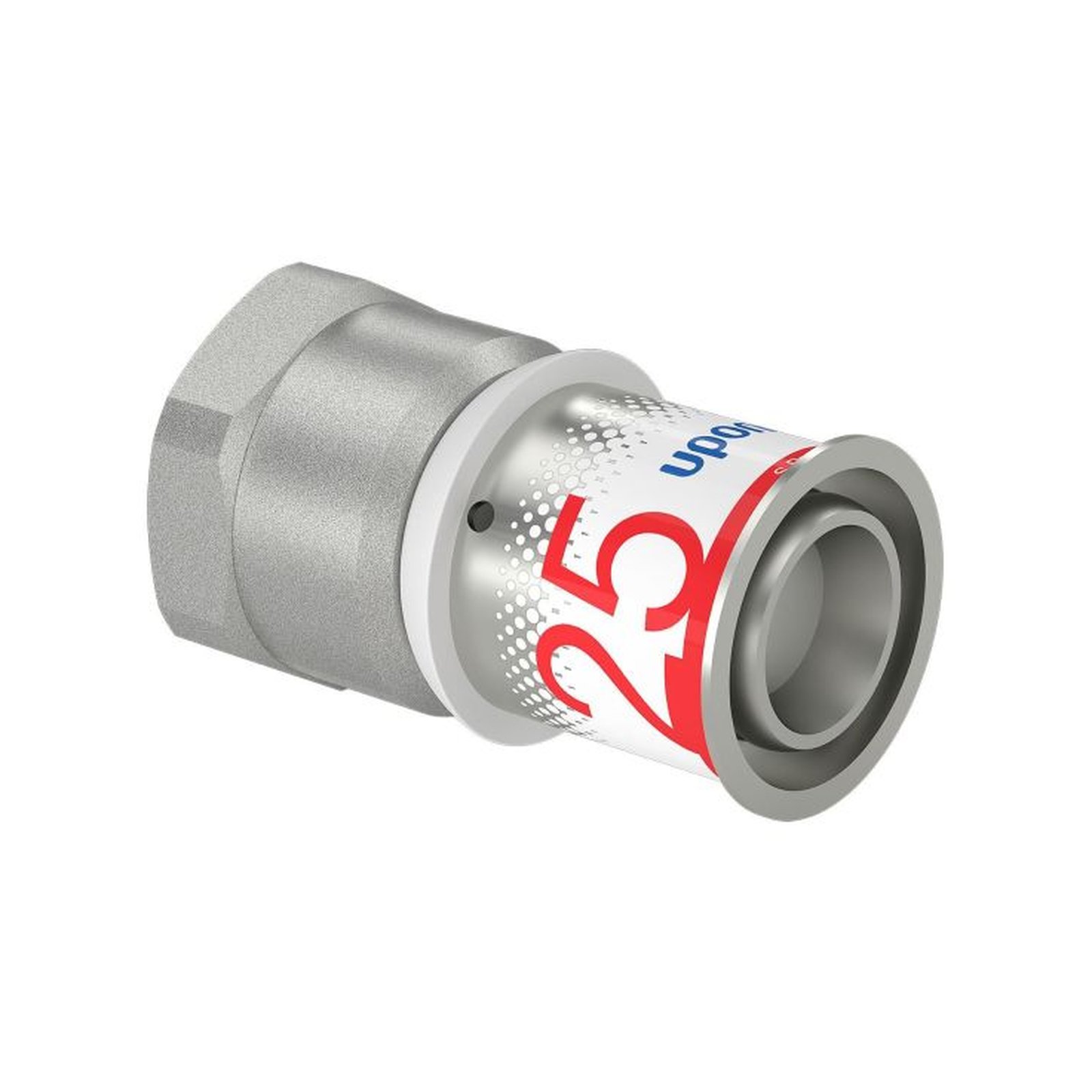 Uponor S-Press PLUS Übergangsmuffe 25mm DN20 3/4 IG Edelstahlpresshülse DVGW 1070519