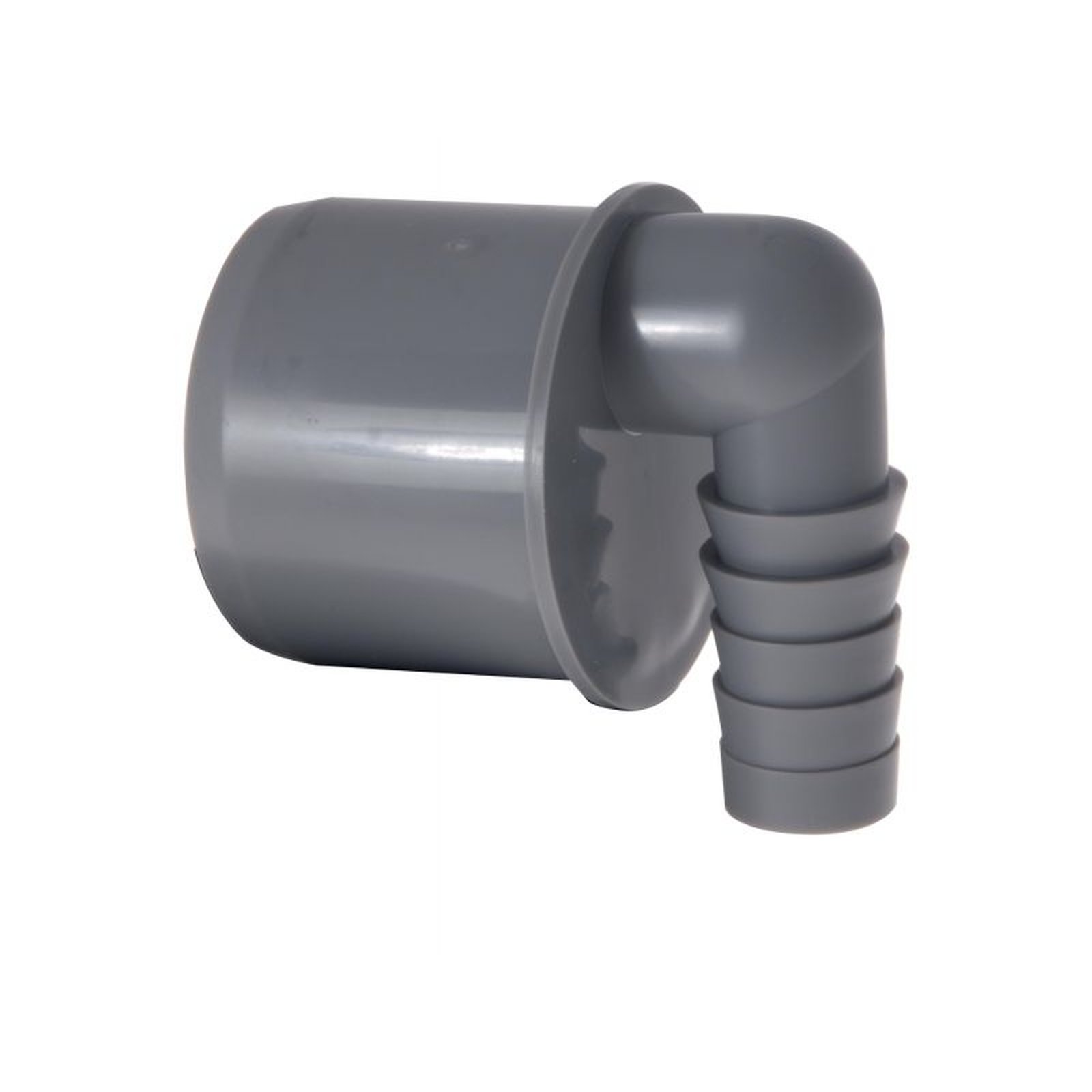 AIRFIT Schlauchwinkel DN 50 x 19-21 mm Übergang Abflussrohr heißwasserbeständig 50010SW