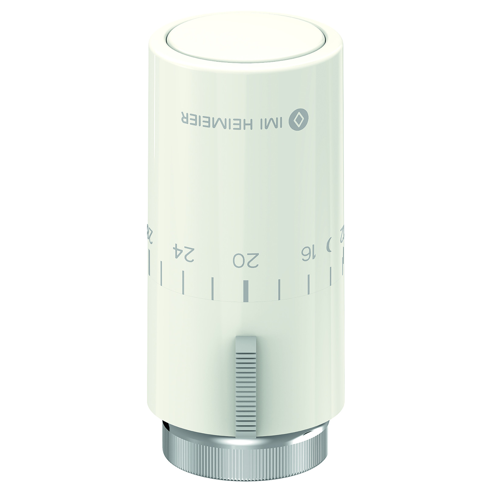 IMI Hydronic Thermostatkopf Halo Nullstellung weiss flüssigkeitsgefüllt Einstellskala 7550-00.500