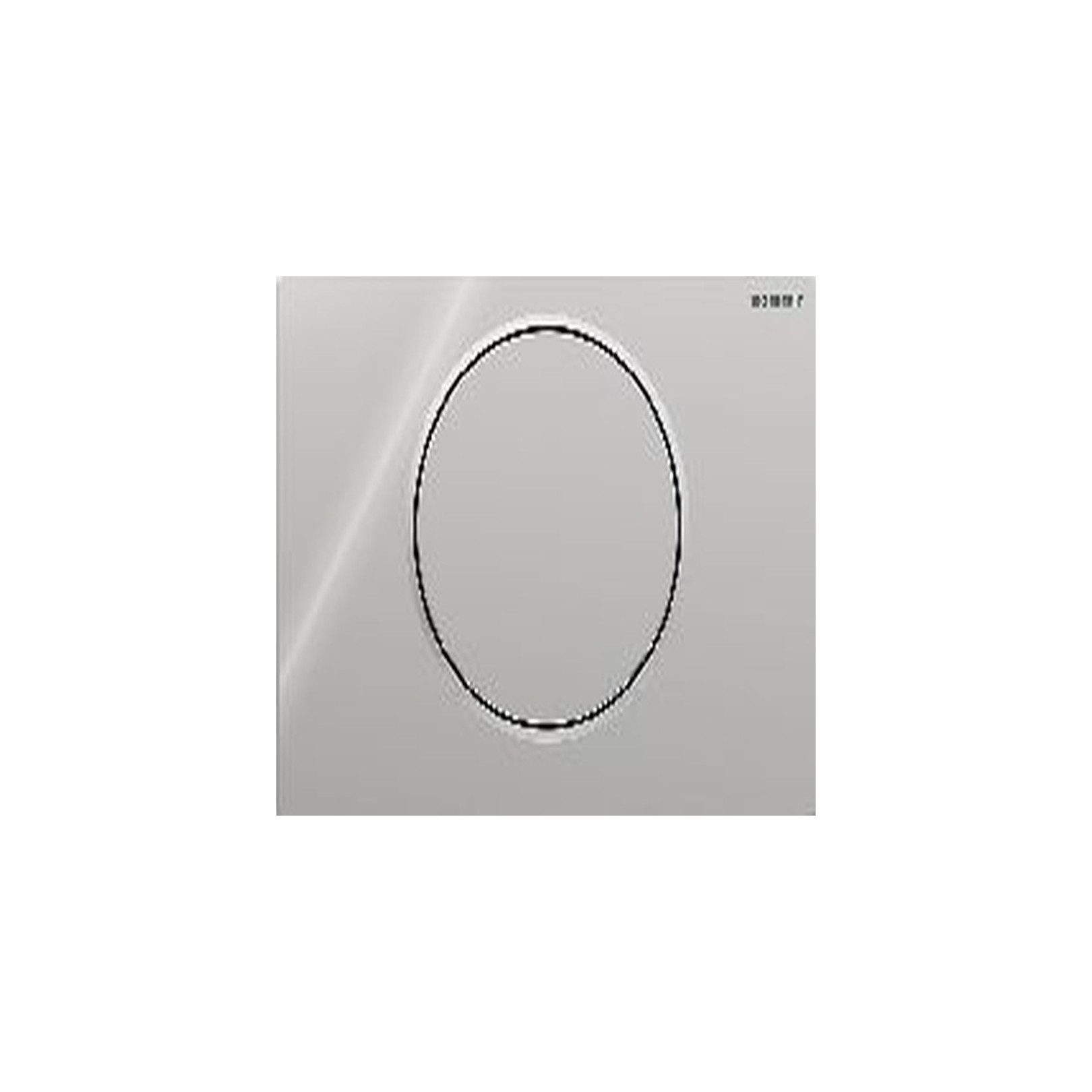 Geberit Betätigungsplatte Sigma10 Spül-Stopp glanzchrom mattchrom Kunststoff rund 115758KH5