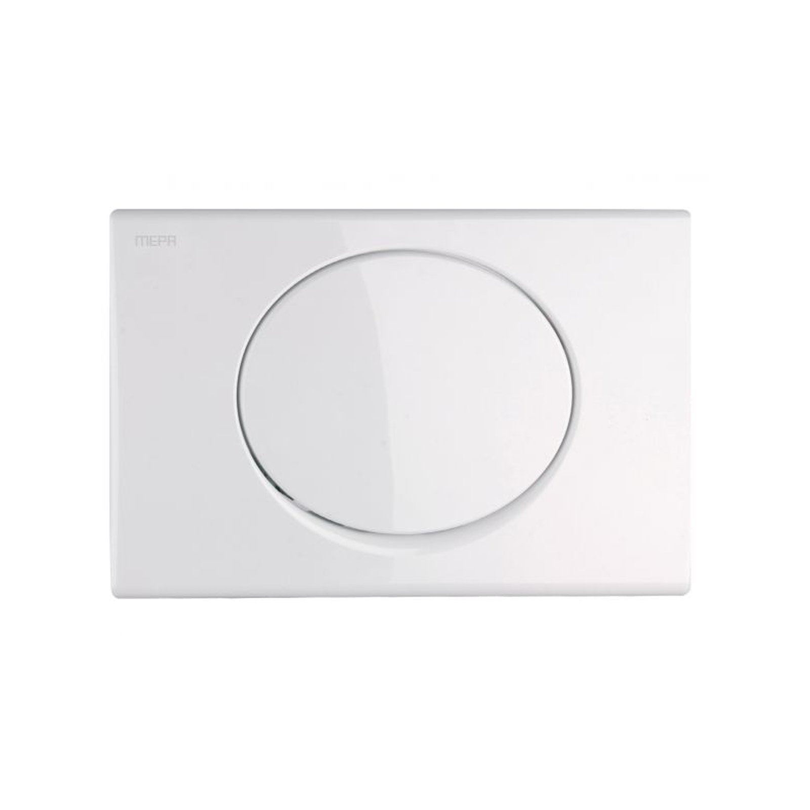 Mepa Betätigungsplatte Sun weiss Start Stopp Spültechnik Sanicontrol UP-Spülkasten Typ A31 B31 E31 Kunststoff 245x165x13 mm 421661