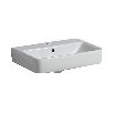 Geberit Waschtisch Renova Compact 55x37 cm Hahnloch Überlauf weiß Sanitärkeramik 226155000