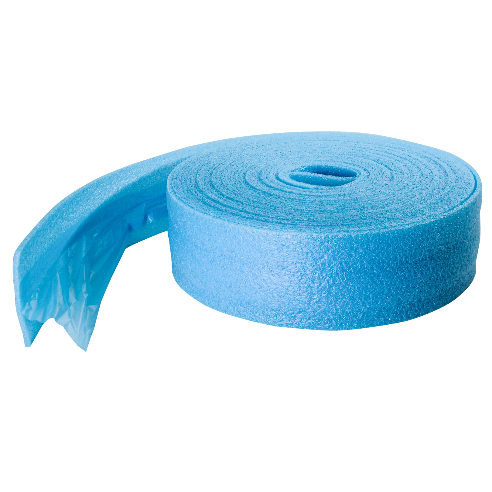 Randdämmstreifen 25 m 180x8 mm mit Folienlasche blau