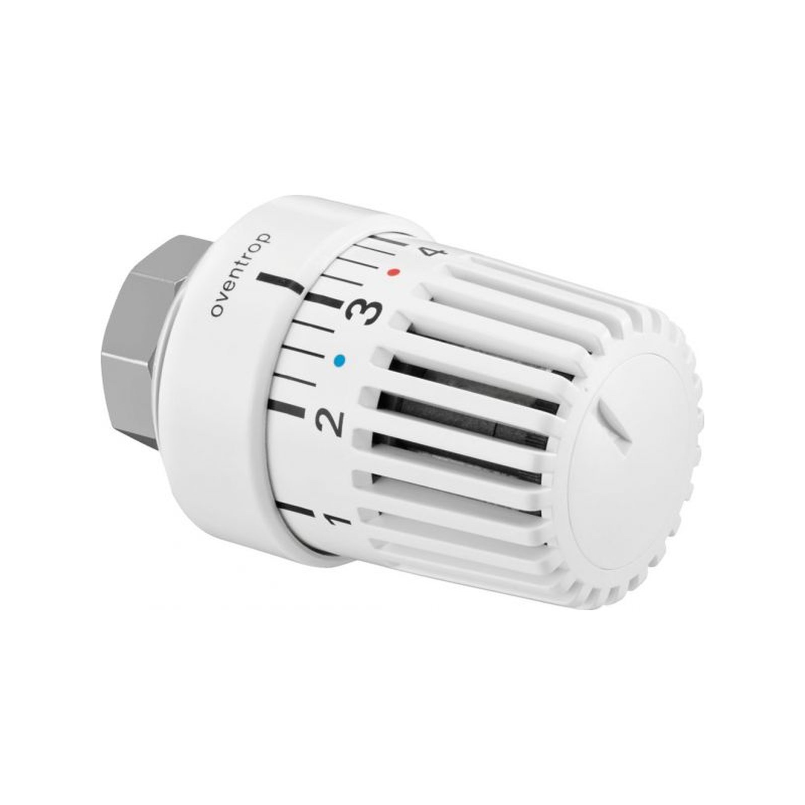 Oventrop Thermostatkopf Uni LA weiss Herz Thermostatventile M28x1.5 Flüssigfühler Frostschutz 1613401