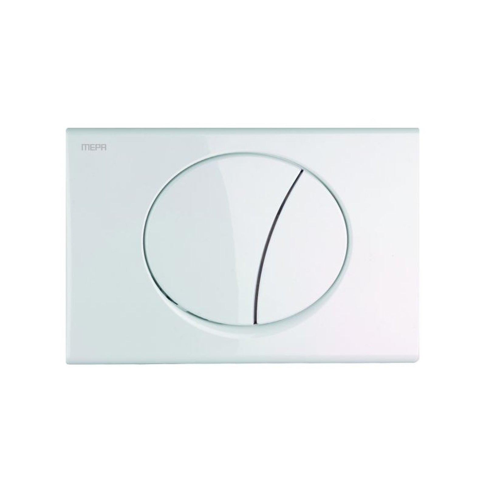 MEPA Betaetigungsplatte MEPASUN 421660 Kst.2-Mengensp.Sanicontr.Spk.6l weiss