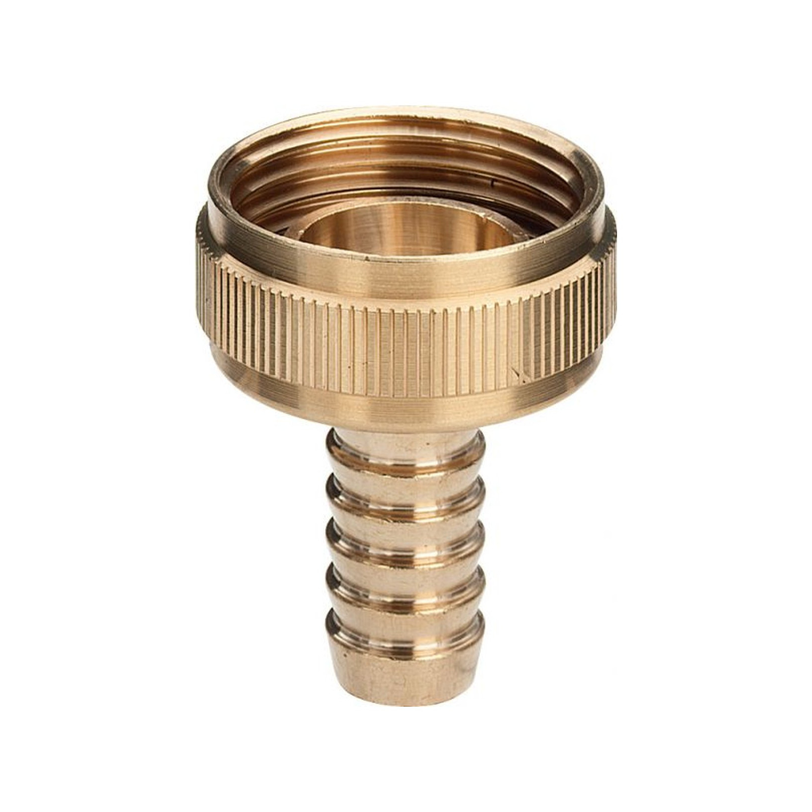 Viega Schlauchverschraubung Modell 1814 1-2x3-8x3-4 Zoll reduziert flachdichtend Messing 113322