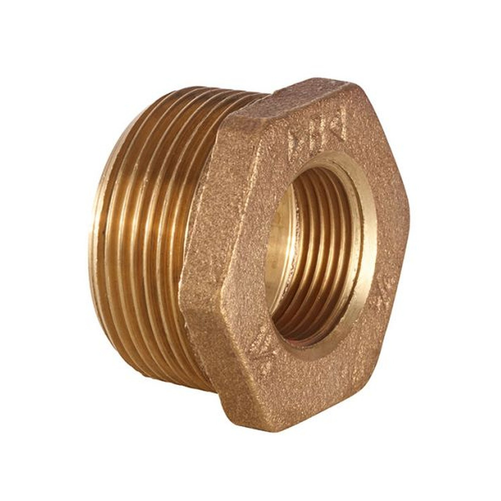IBP Serie3000 Reduziernippel 3241 Rotguss R 3-4 x Rp 1-2 DVGW 3241 006004000
