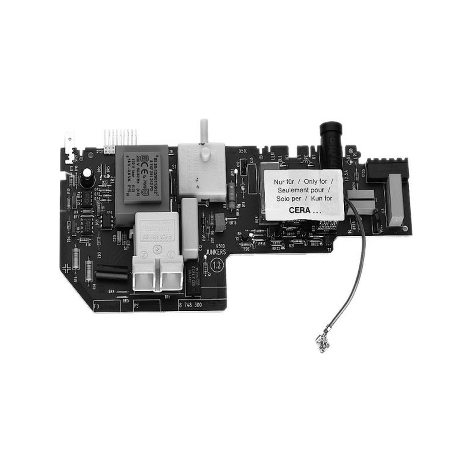 Bosch Netzmodul Gasheizkessel Ersatzteil 87483001580 0.5 kg 22.5x18x6.5 cm