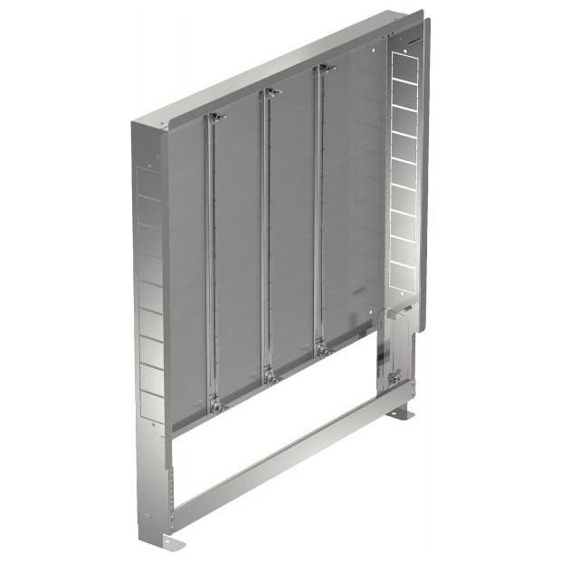 Uponor Verteilerschrank Vario IW 1300x730x80mm Unterputz verzinktes Stahlblech 1093502