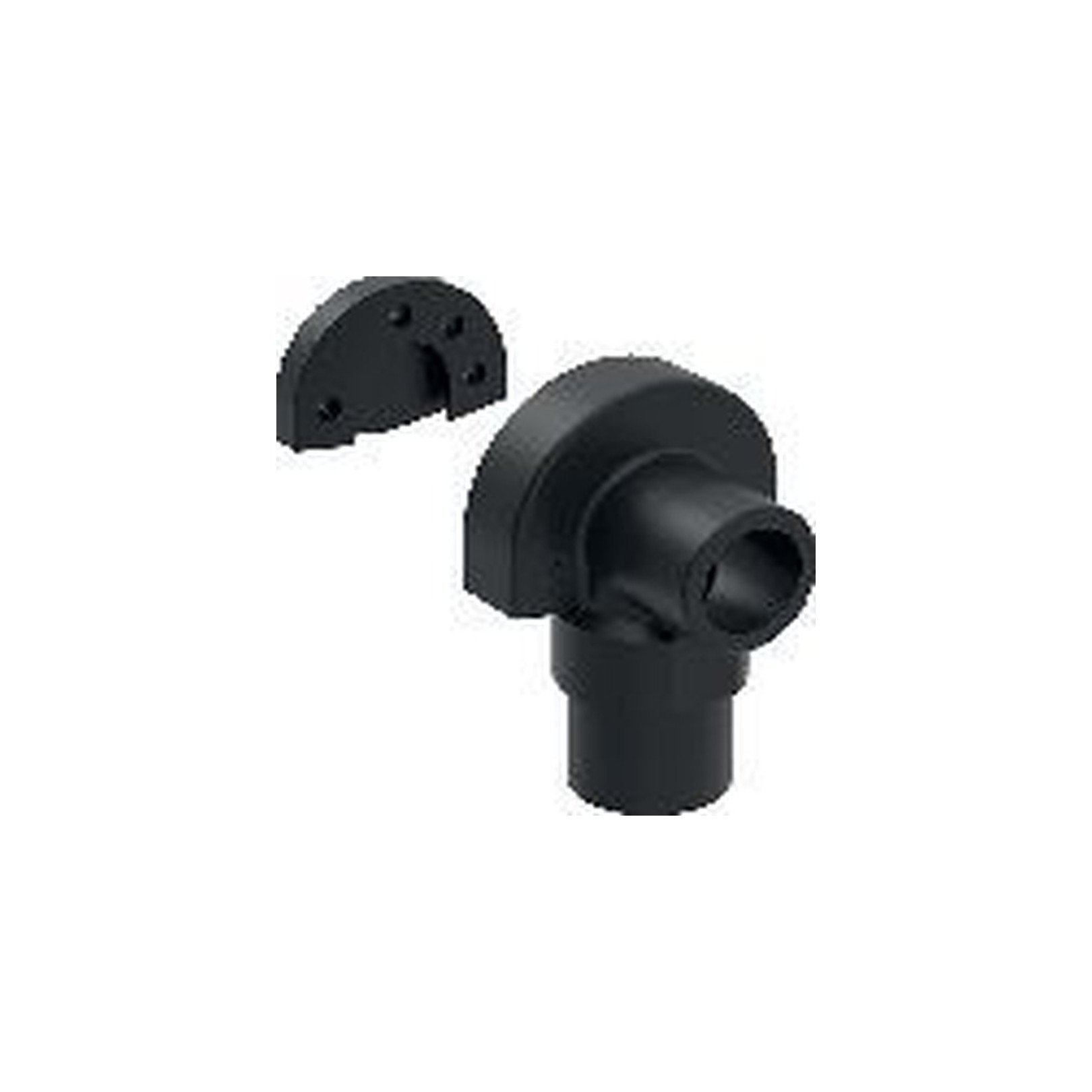 GEBERIT Schalldämmset Anschlusswinkel 90 Grad DN15 EPDM 2-teilig Schallreduktion 12 dB 601801001