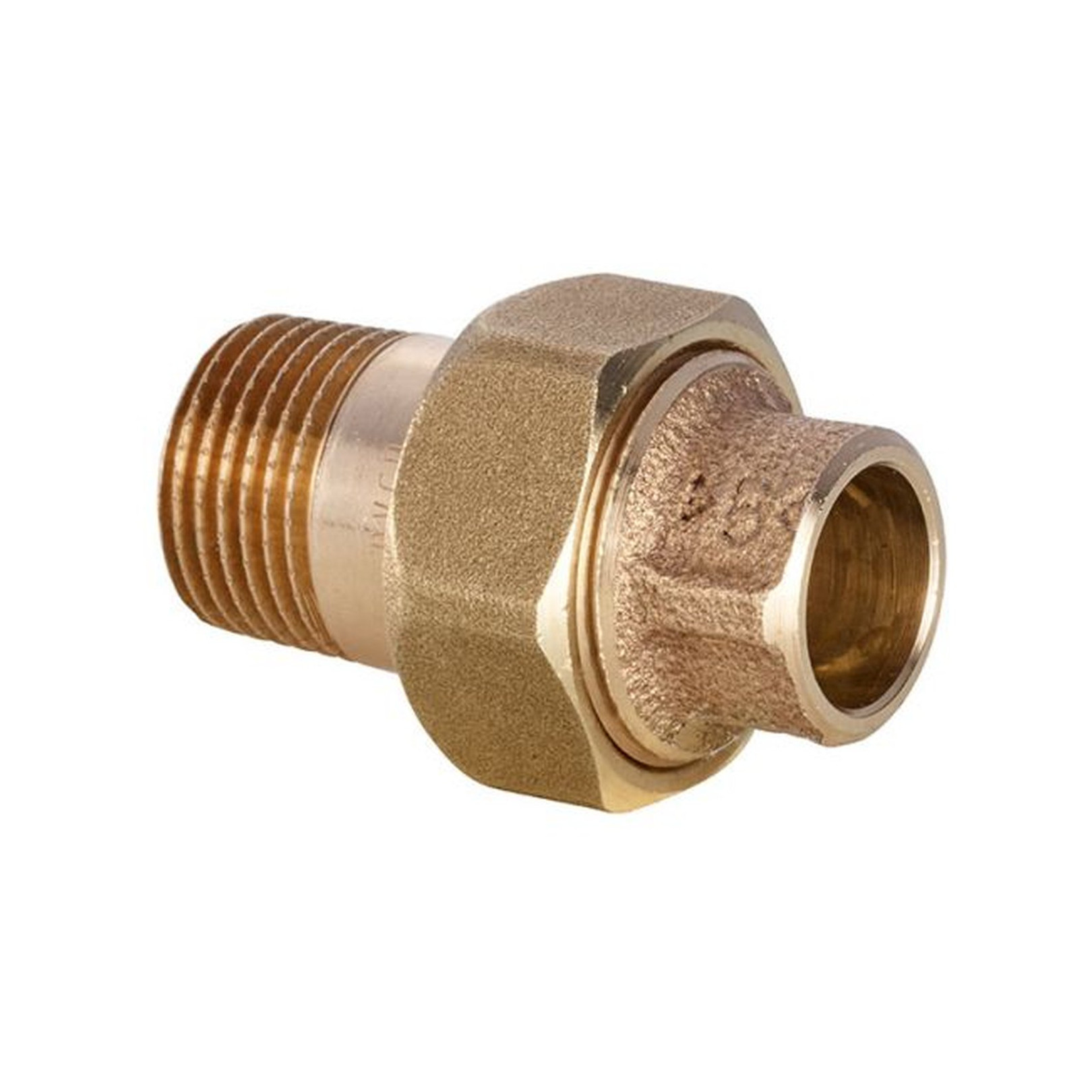 IBP Serie4000 Verschraubung 4341G 18x1-2AG Rotguss Innenlötende Aussengewinde MessingÜberwurf 4341G018004000
