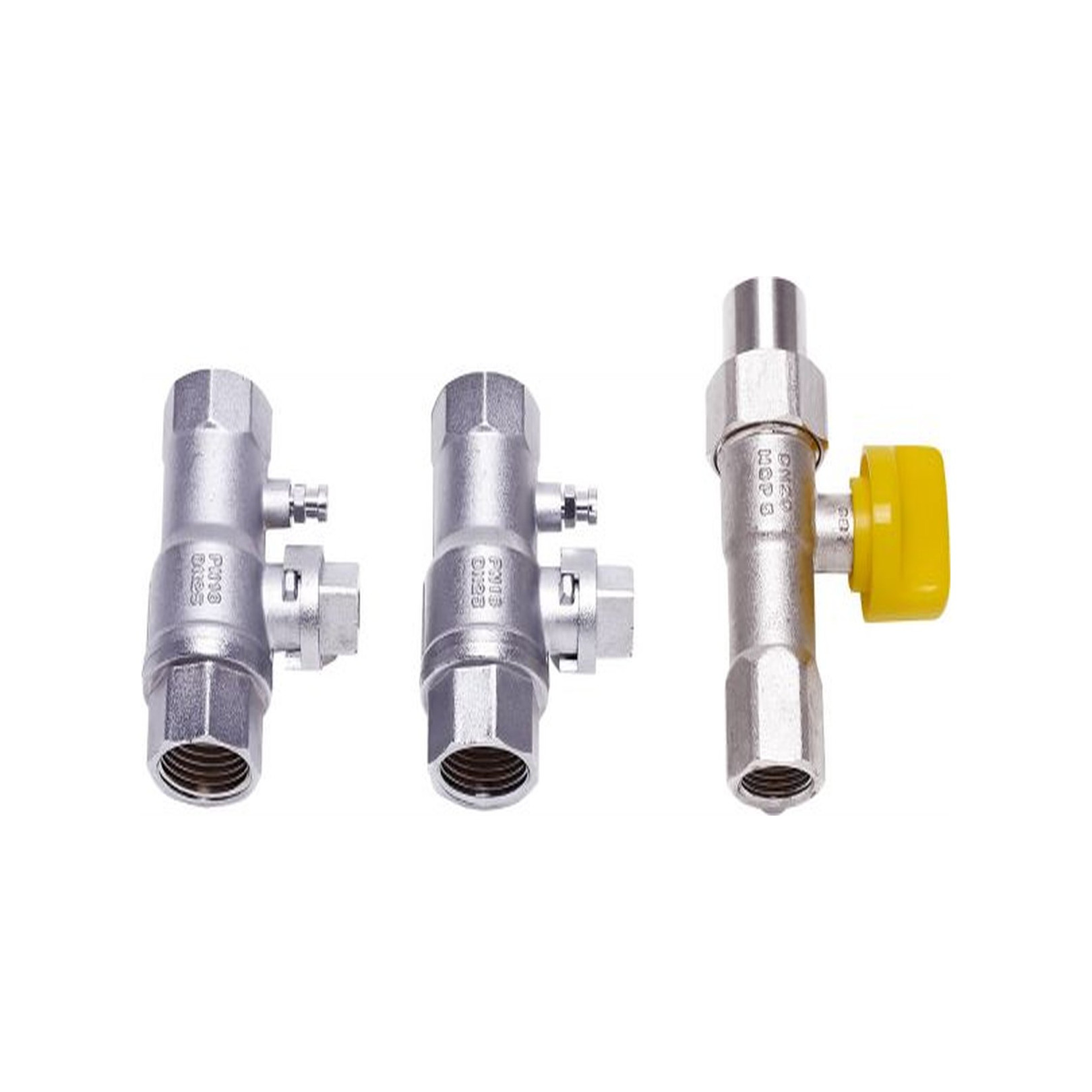 Bosch Service-Paket Überputz Flüssig- und Erdgas Installation Nr. 761/1 Wartungshahn R 1 Gashahn R 3/4 thermische Absperrvorrichtung 7738112224