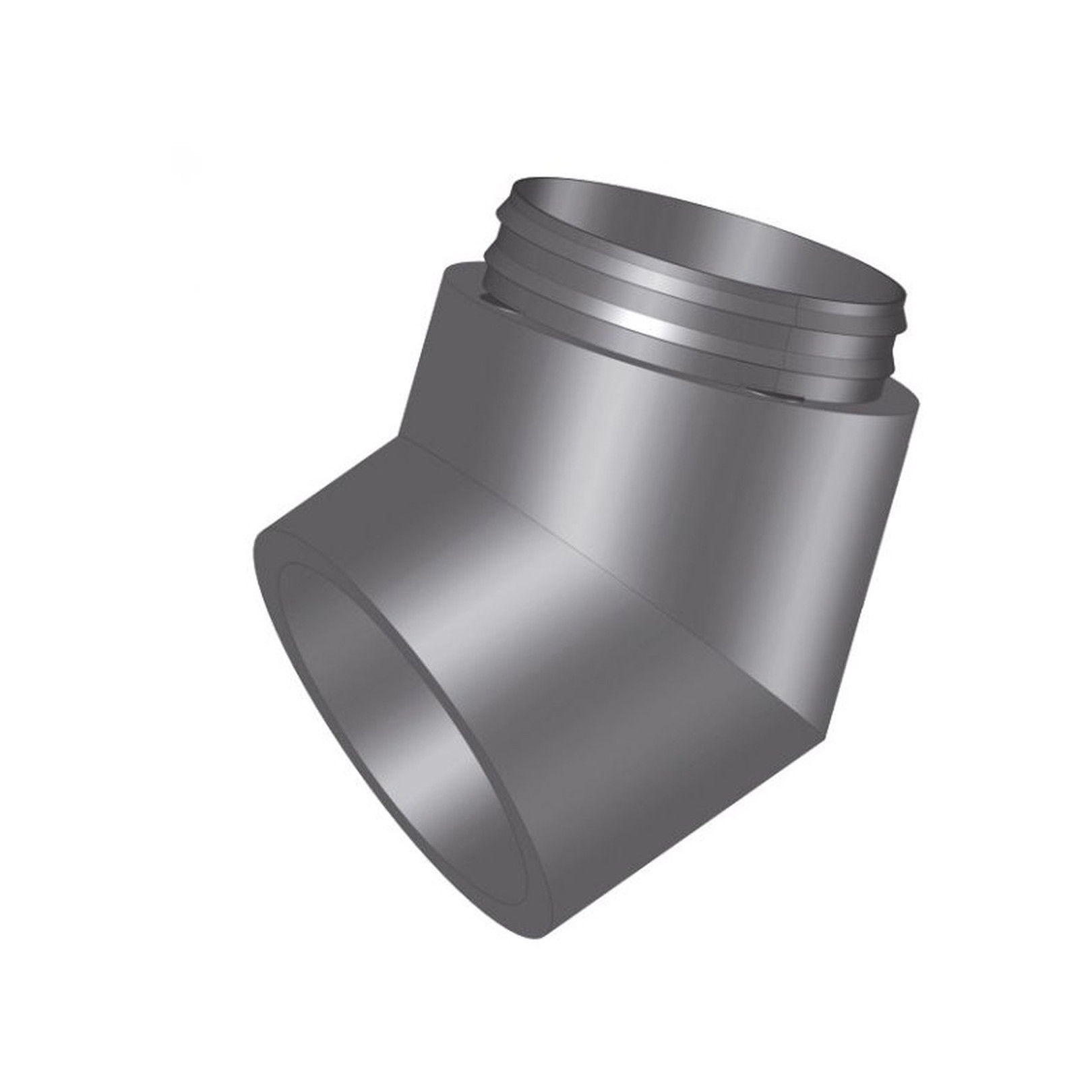 Helios Isopipe Bogen 45 Grad IP-B 160/45 Innenverbinder EPE NW 160 09449