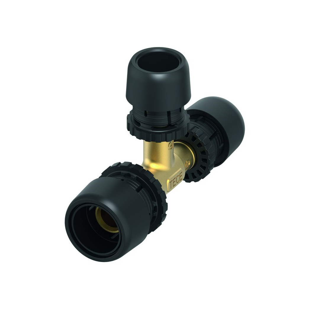 TECElogo-Ax T-Stück reduziert 20x25x20 Siliziumbronze 8803009