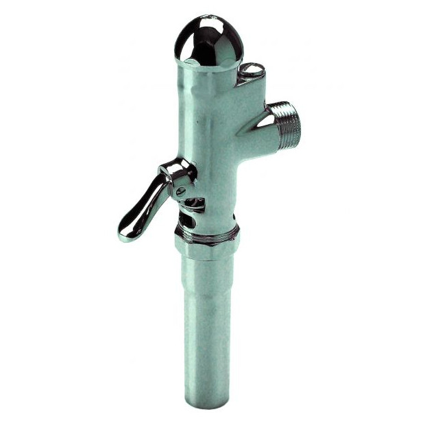 AALBERTS WC-Druckspueler SEPP AJAX Modell 2001 DN 20 Pressmessing verchromt 0006142