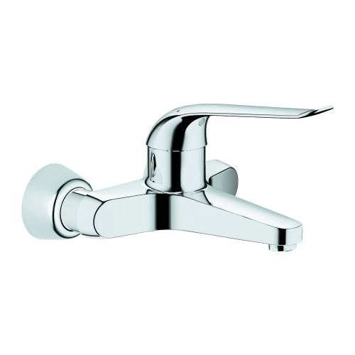 Grohe Einhebel-Waschtischbatterie Euroeco Spec Wandmontage Gussauslauf 205mm chrom 32778000