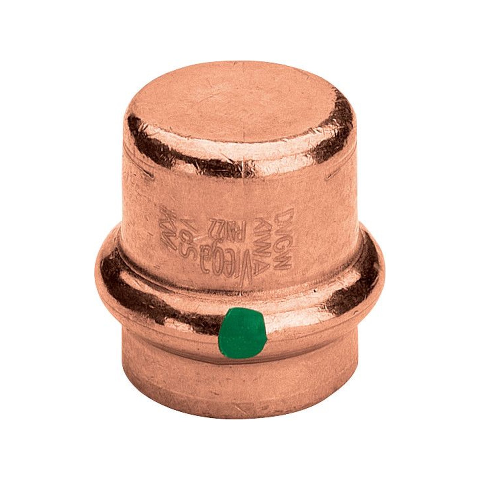 Viega Pressfitting Kupfer Kappe Profipress 12 mm V-Kontur SC-Contur EPDM 349295