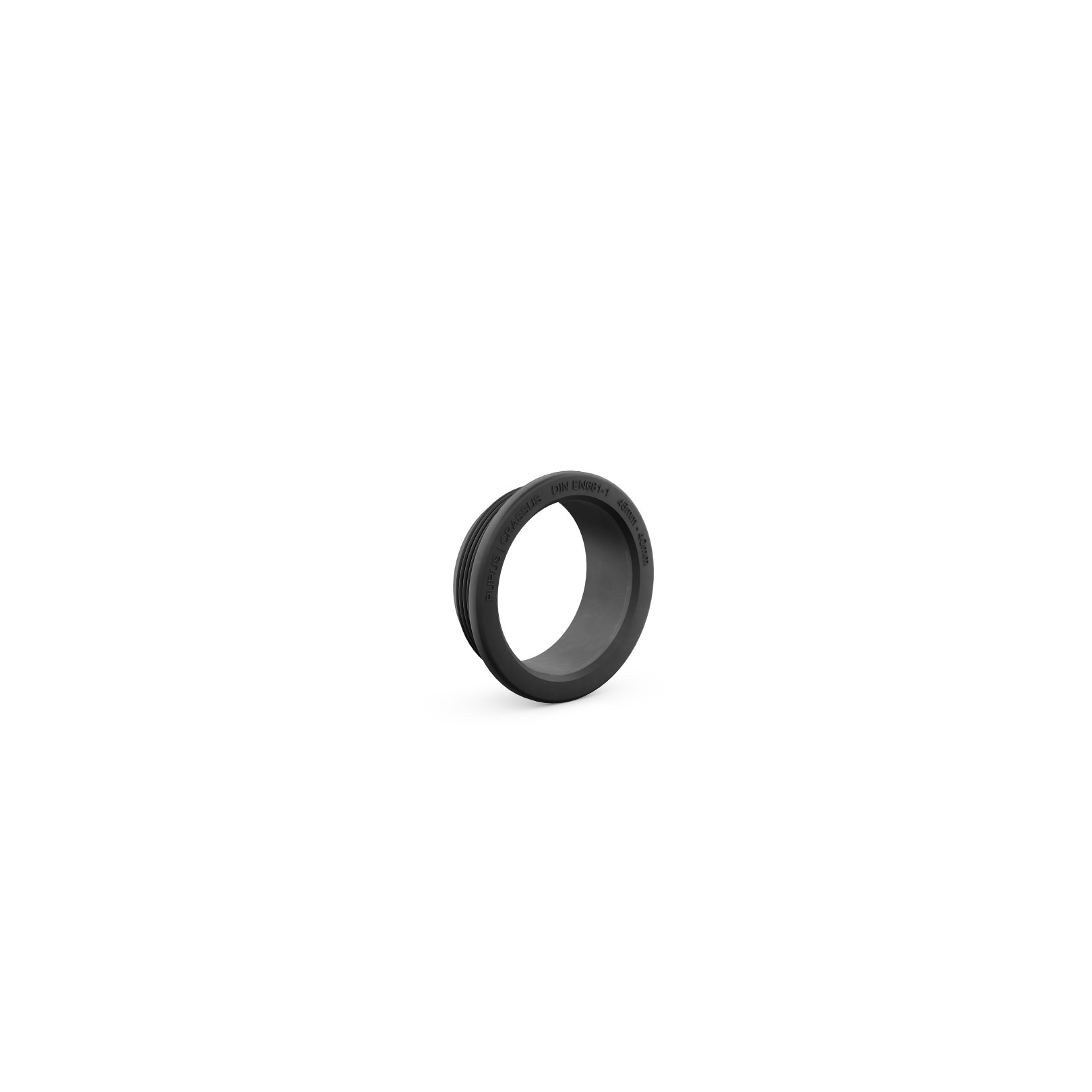 Crassus Gummiadapter CGA45-40 EPDM 45mm-auf-40mm 0,5bar CRA10004