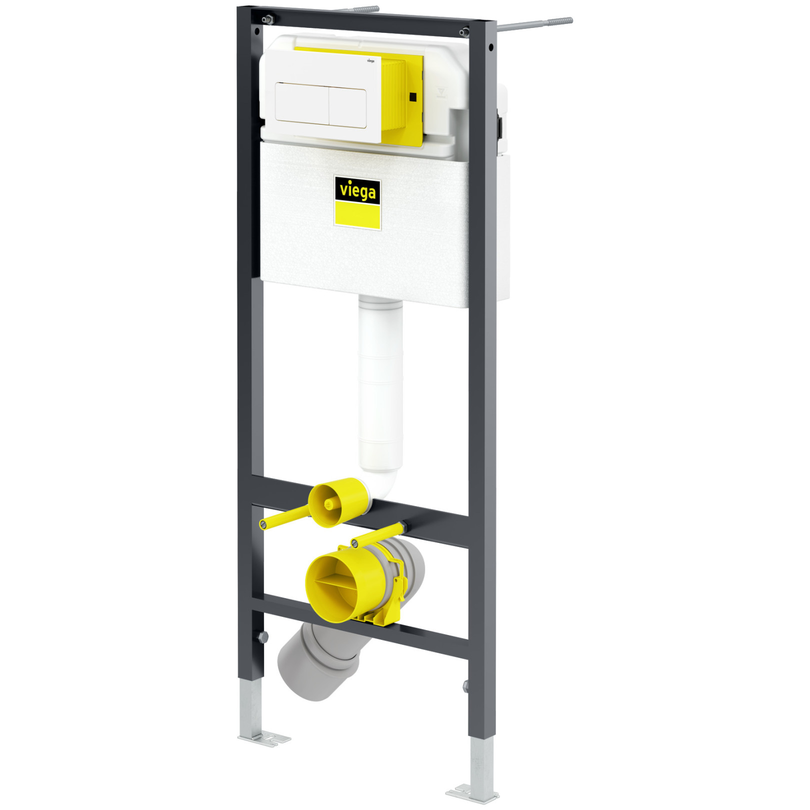 Viega WC Element Prevista Dry 8524 18 Visign for Life 5 UP-Spülkasten 2-Mengen-Technik 1120 mm 793388