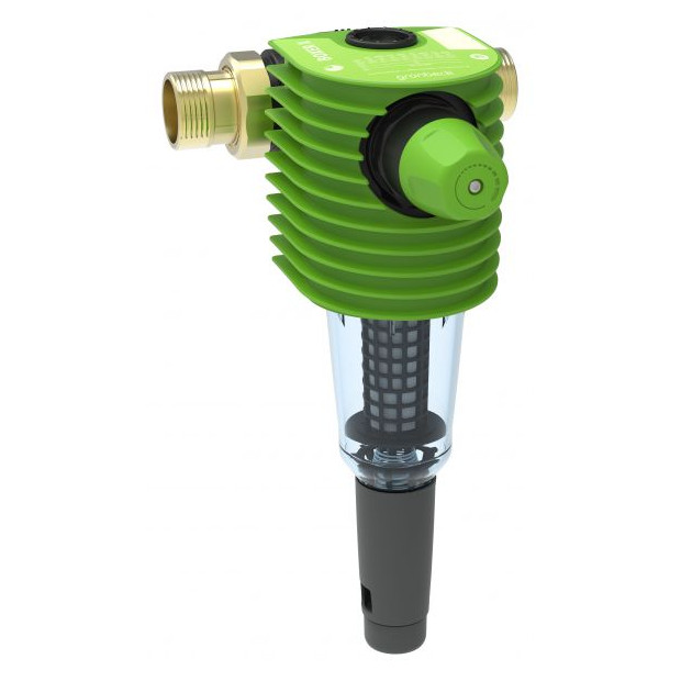 GRUENBECK Rueckspuelfilter BOXER RDX 1-1-2 DN40 Druckminderer Edelstahlgewebe 101580000000