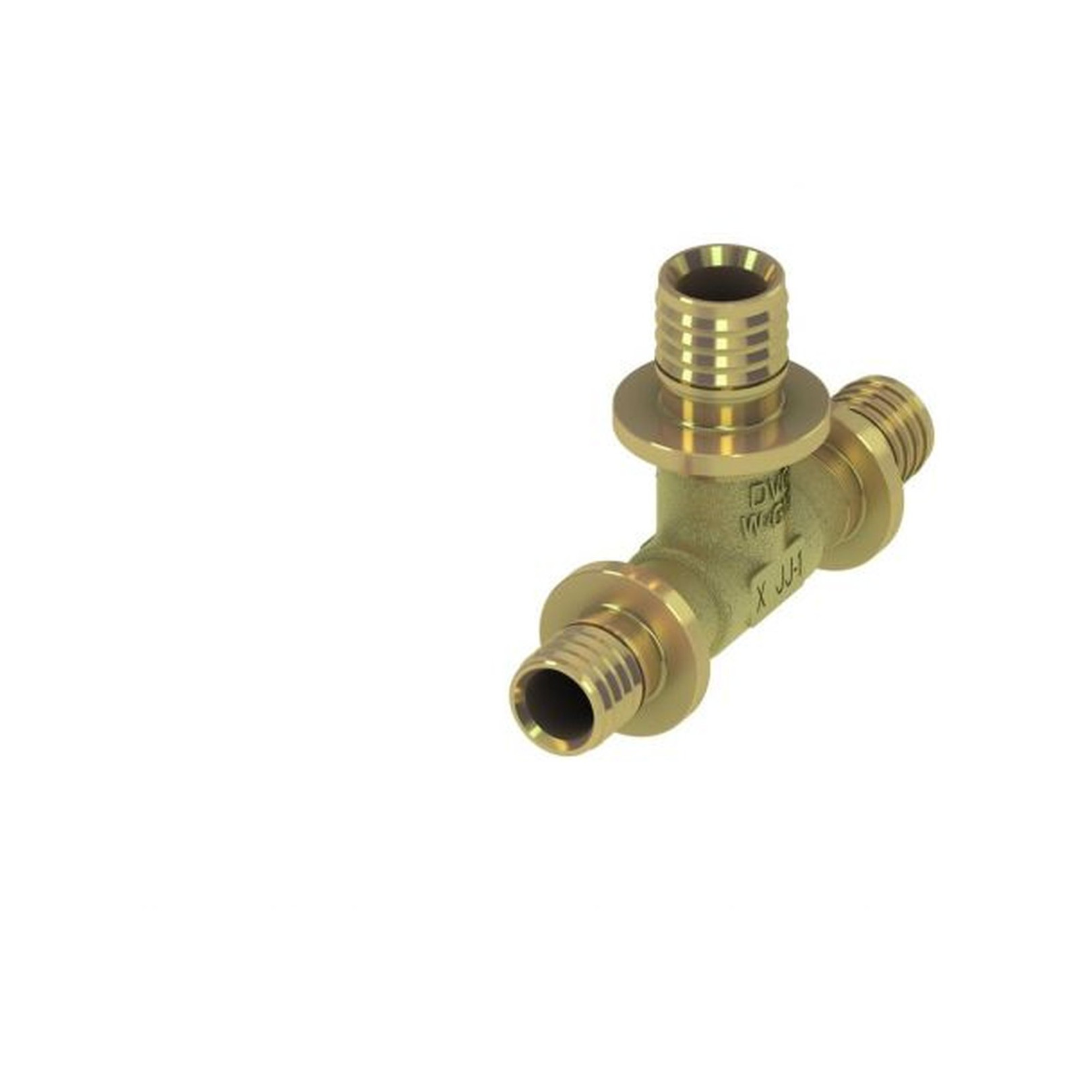 TECEflex T-Stück reduziert 20x16x20 Siliziumbronze 710603