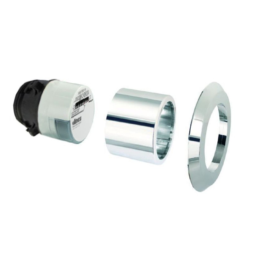 Allmess Wasserzähler MES 3-Koax KU 75mm IST Volltrockenläufer Magnetkupplung 0431932206
