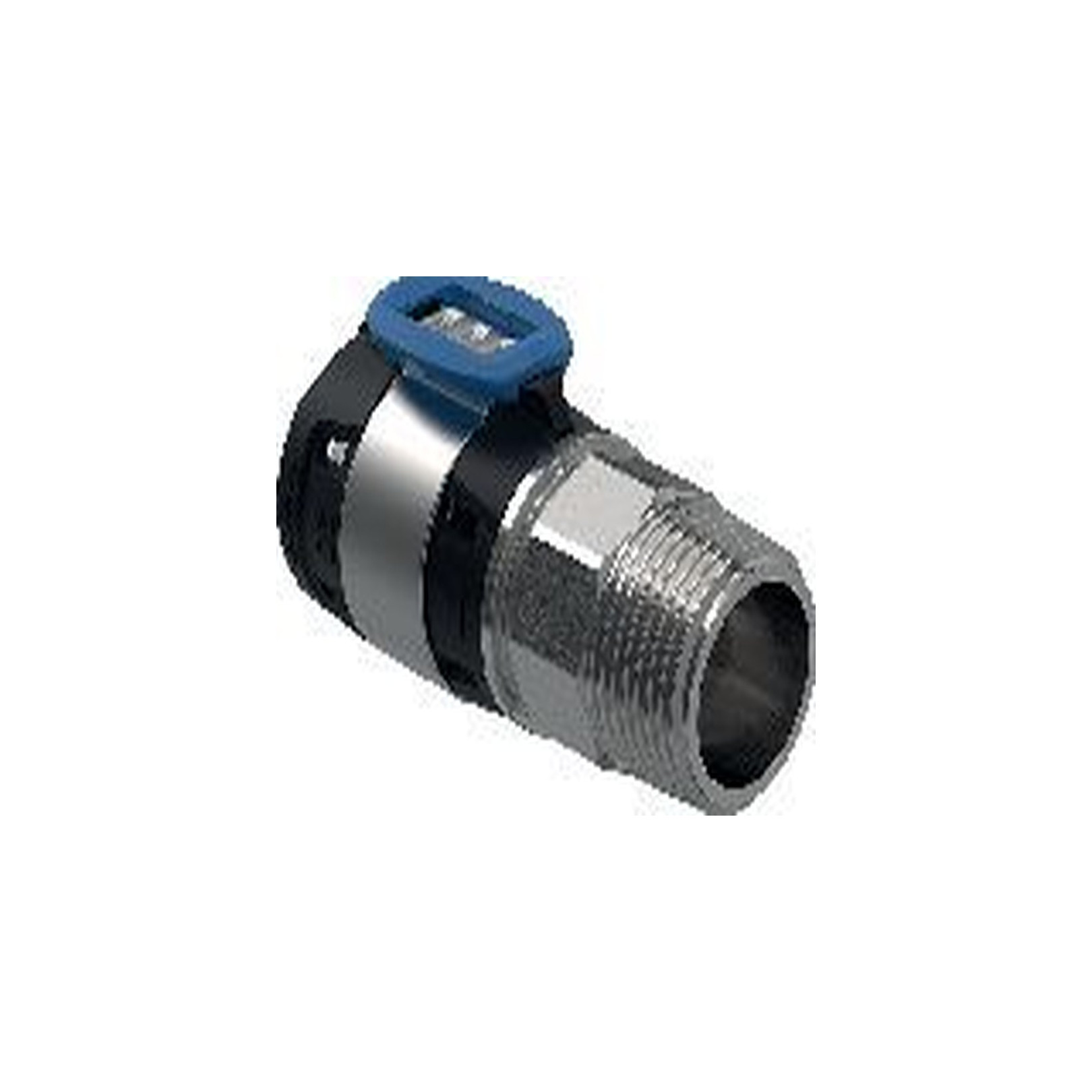 Geberit FlowFit Übergang Aussengewinde Edelstahl 25mm 3/4 Zoll CrNiMo-Stahl gerade 619701001