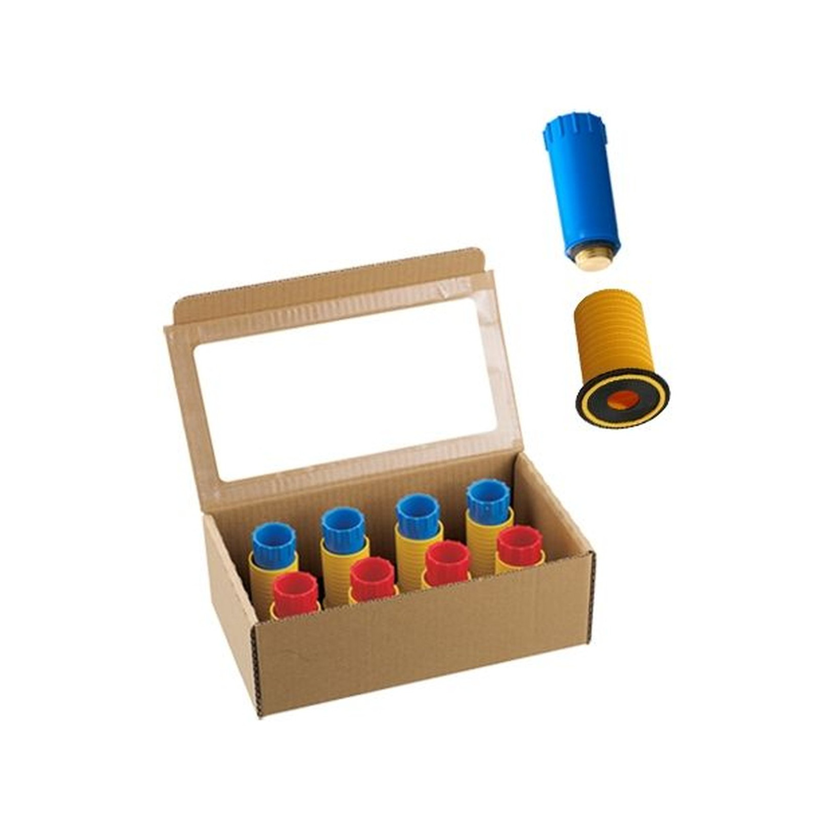 O. Haas OHA Dichtfix Kombi-Paket 1-2 Messing-Baustopfen 6660