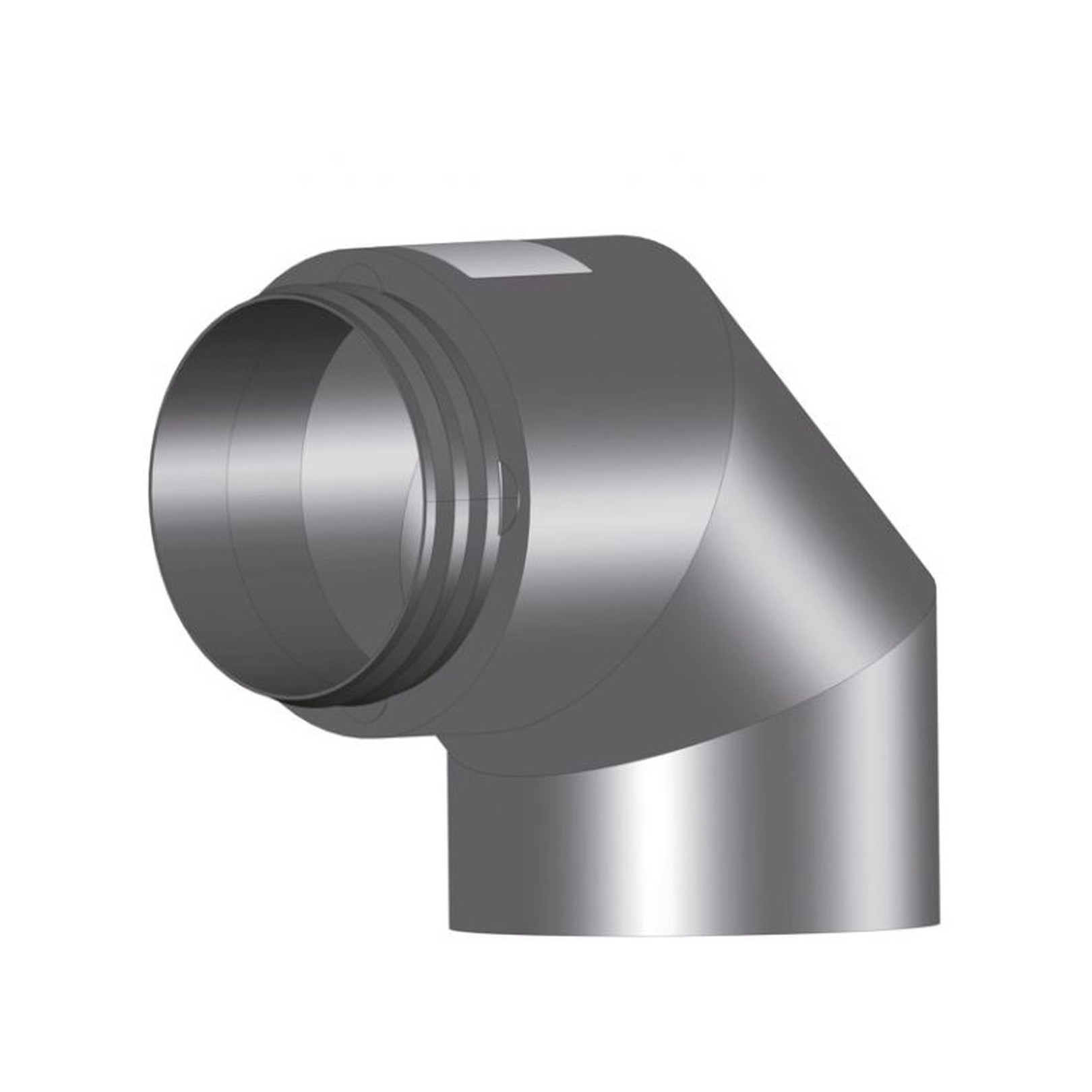 Helios Isopipe Bogen 90 Grad NW 160 Innenverbinder IP-B 160/90 EPE schwer entflammbar 09451