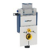 Geberit Montageelement WC Kombifix Omega Spülkasten 82cm 2-Mengen-Spülung Betätigung oben vorne 110000001