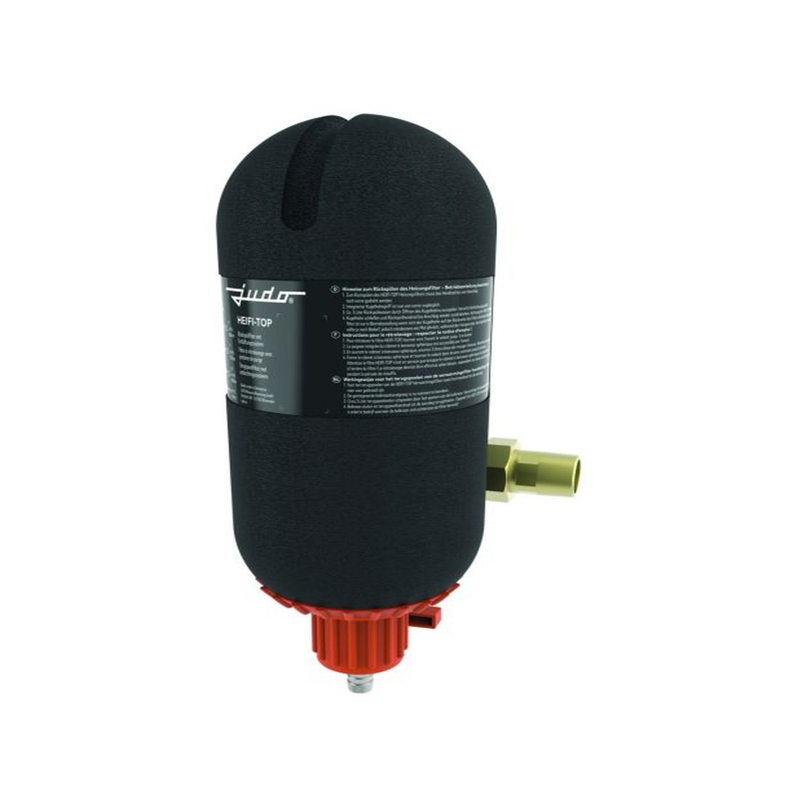 Judo Rückspülfilter Heifi-Top JHF-T 1 Zoll Verschraubung Messing Schnellentlüfter 8060031