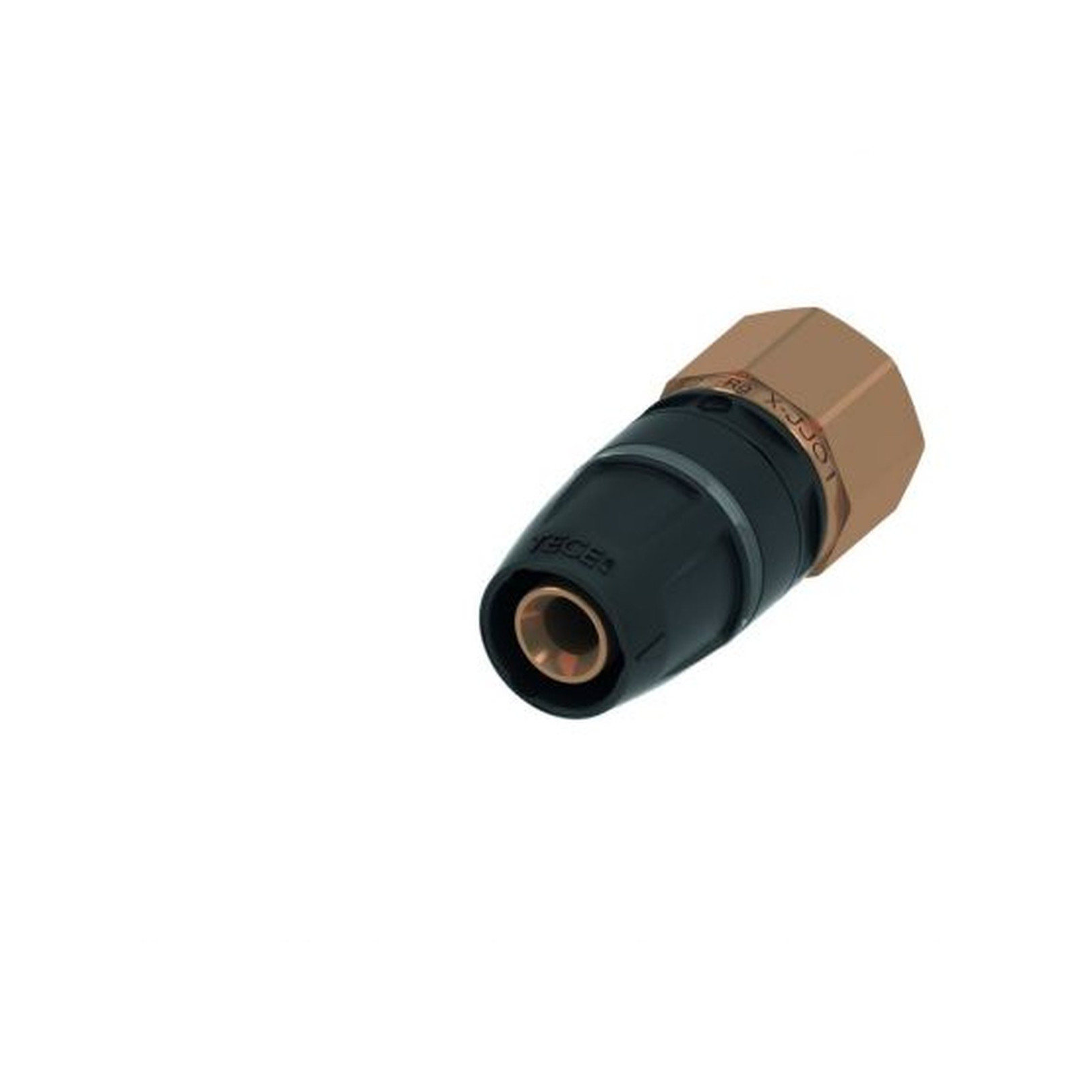 TECElogo-Push Übergangsmuffe 16 Rp 1-2 Rotguss Siliziumbronze 8713002