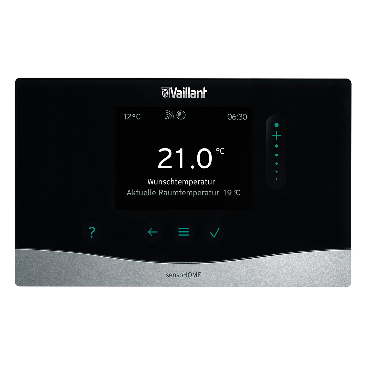 Vaillant Raumtemperaturregler sensoHOME VRT 380/2 eBUS TFT Touchdisplay Wochenprogramm 0010045485